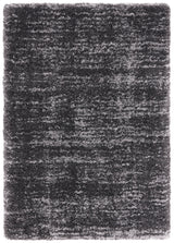Safavieh Iceland Shag 4'-0" x 6'-0" Rug in Dark Grey / Ivory