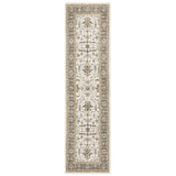 Oriental Weavers Sphinx Andorra 9537P Ivory / Blue Rugs - runner