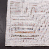 Safavieh Harlow 4'-0" x 6'-0" Rug in Ivory Grey / Rust
