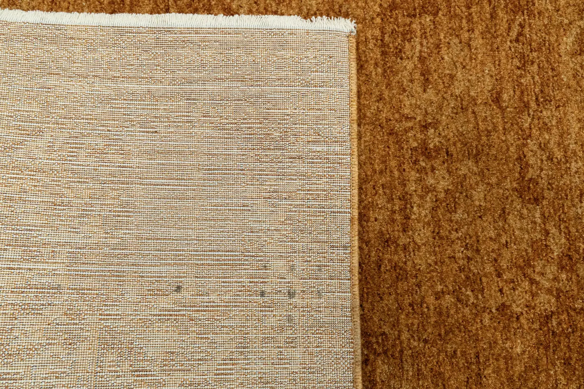 Dynamic Rugs Atmos 11980 Power Loomed Traditional Rust Rug - Corner