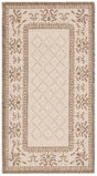 Safavieh Courtyard 2'-0" x 3'-7" Rug in Natural / Brown