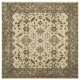 Safavieh Royalty 7'-0" x 7'-0" Rug in Cream / Light Grey