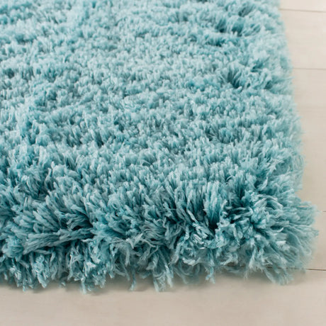 Safavieh Polar Shag 4'-0" x 6'-0" Rug in Light Turquoise