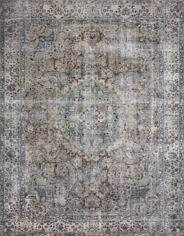 Loloi Layla Lay-06 Taupe / Stone Rugs - main flat