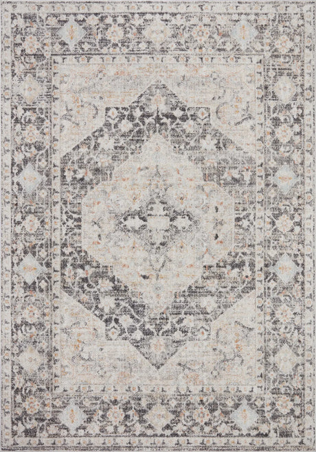 Loloi Monroe Mon-01 Charcoal/Multi Rug - main flat