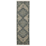 Oriental Weavers Sphinx Aberdeen 051G1 Blue/Beige Rugs - runner