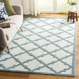 Safavieh Martha Stewart 5'-0" x 8'-0" Rug in Ivory / Light Blue