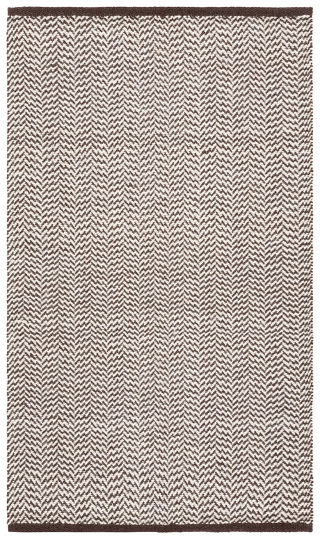 Safavieh Vermont 3'-0" x 5'-0" Rug in Brown / Ivory