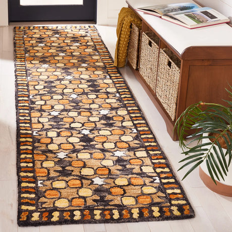 Safavieh Aspen 2'-3" x 9'-0" Rug in Light Yellow / Orange