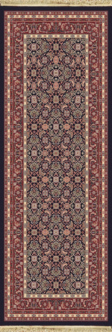 Dynamic Rugs Brilliant 72240 Navy Rugs - Runner