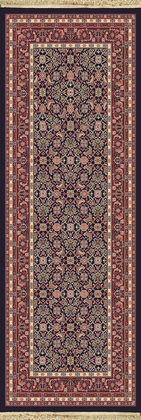Dynamic Rugs Brilliant 72240 Navy Rugs - Runner