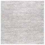 Safavieh Berber Shag 8'-0" x 8'-0" Rug in Grey / Ivory