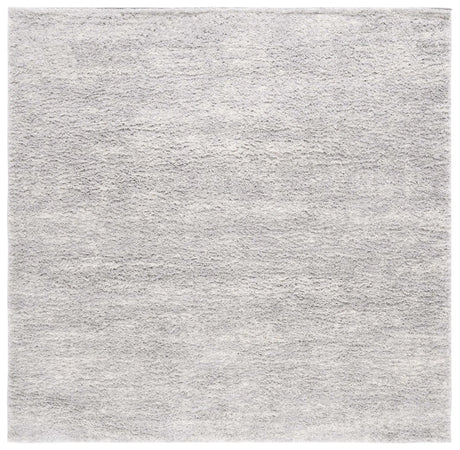 Safavieh Berber Shag 8'-0" x 8'-0" Rug in Grey / Ivory