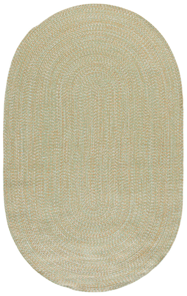 Safavieh Braided 5'-0" x 8'-0" Rug in Light Green / Sage