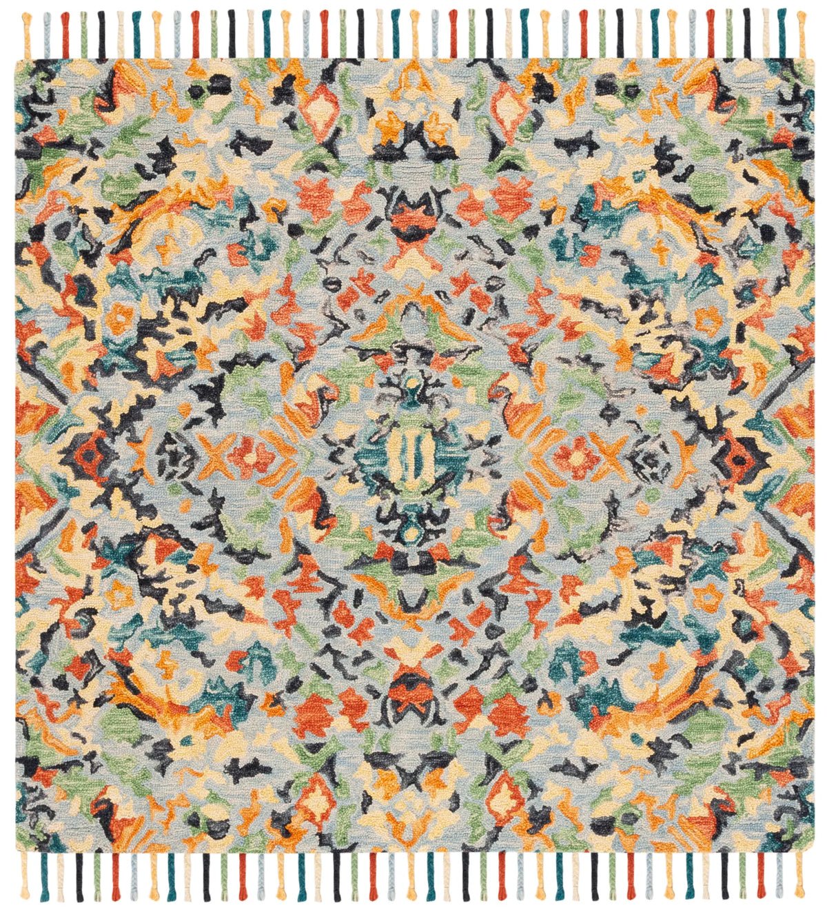 Safavieh Blossom 6'-0" x 6'-0" Rug in Blue / Multi
