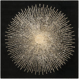 Safavieh Soho 6'-0" x 6'-0" Rug in Black / Beige