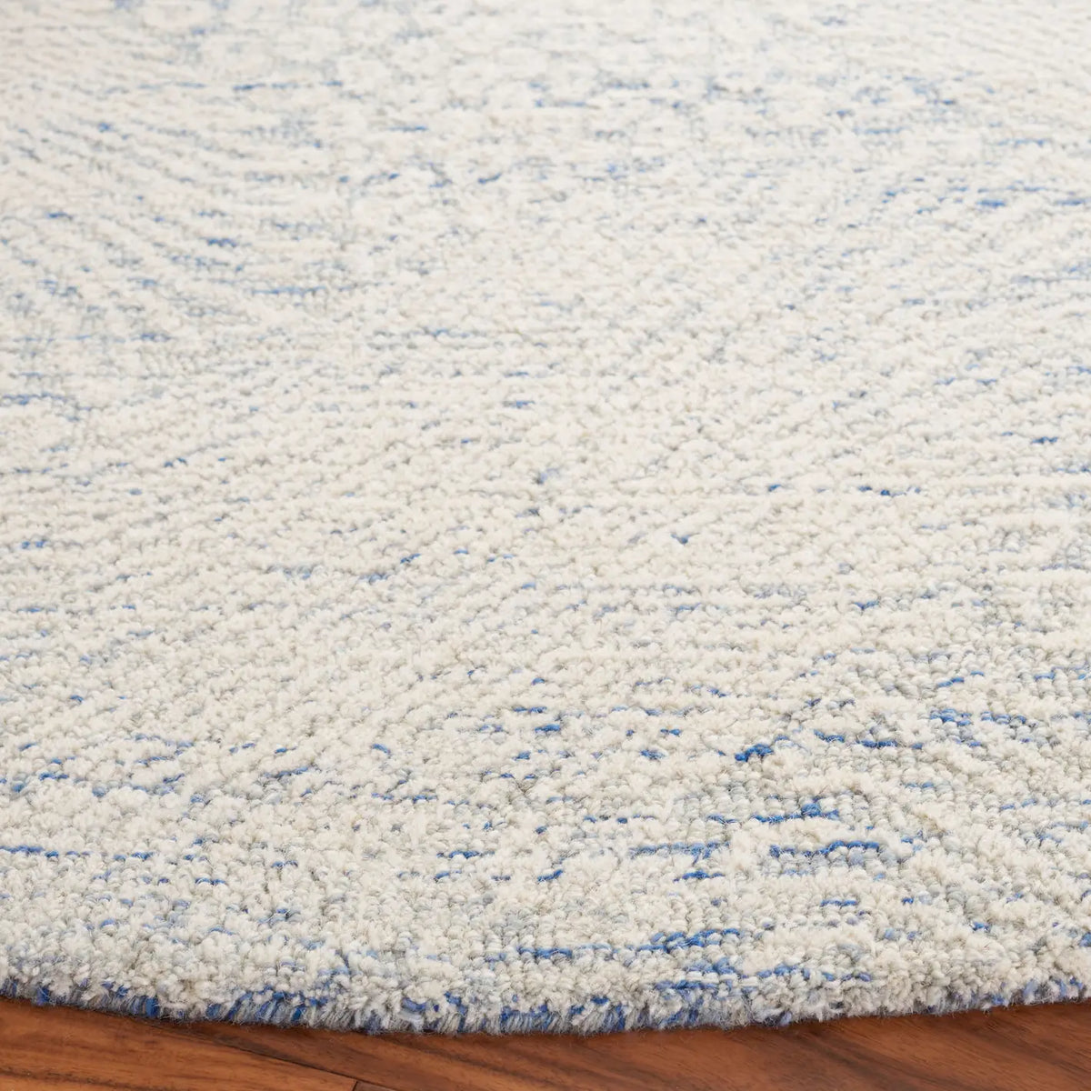 Safavieh Ebony 6'-0" x 6'-0" Rug in Blue / Ivory
