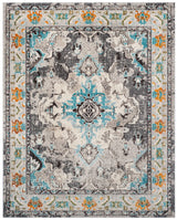 Safavieh Monaco 10'-0" x 14'-0" Rug in Grey / Light Blue