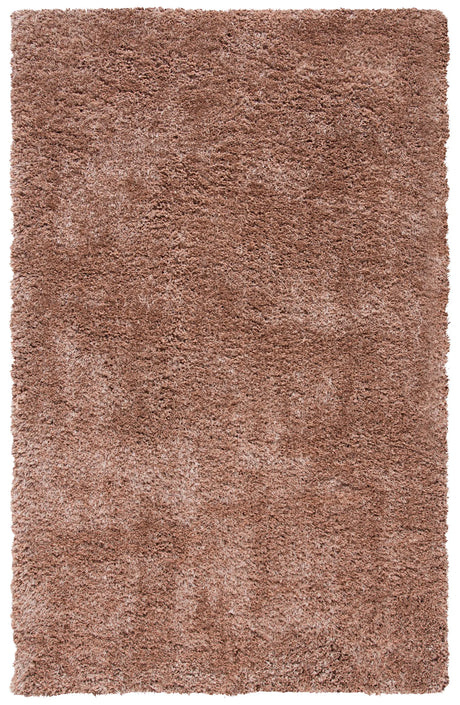 Safavieh Shag 4'-0" x 6'-0" Rug in Dark Beig