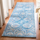 Safavieh Saffron 2'-3" x 8'-0" Rug in Blue / Creme