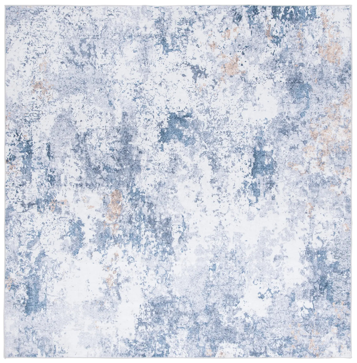 Safavieh Santa Monica 6'-0" x 6'-0" Rug in Ivory / Dark Blue