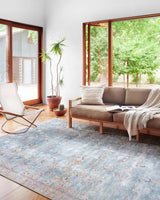 Loloi Wynter Wyn-06 Teal/Multi Rugs - room scene 1