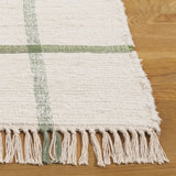 Safavieh Montauk 4'-0" x 6'-0" Rug in Ivory / Green