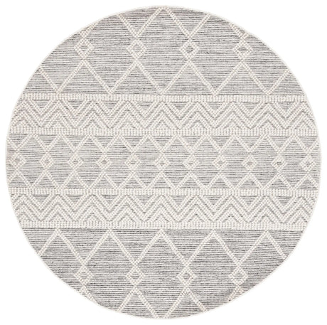 Safavieh Natura 6'-0" x 6'-0" Rug in Ivory / Black