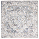 Safavieh Jasmine 5'-3" x 5'-3" Rug in Grey / Blue