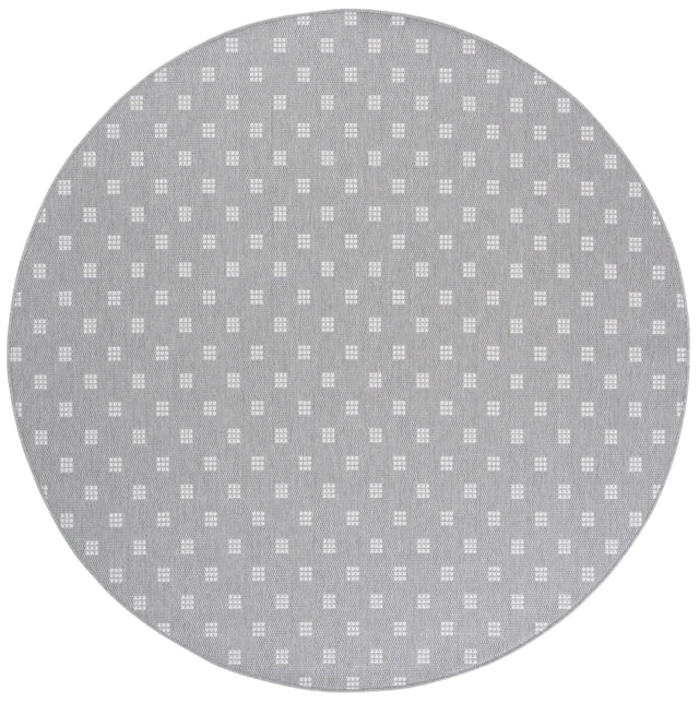 Safavieh Terrace 800 6'-7" x 6'-7" Rug in Grey / Ivory