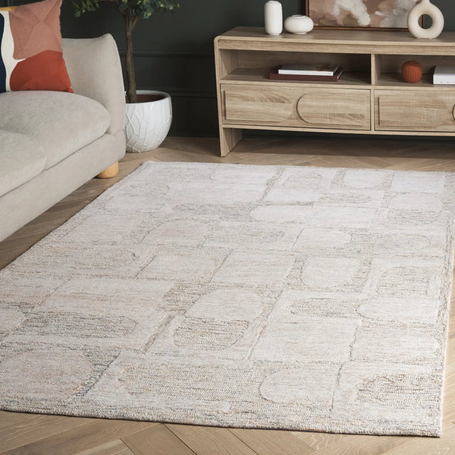 Safavieh Harvest 4'-0" x 6'-0" Rug in Grey / Rust