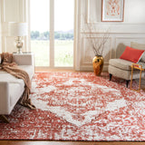 Safavieh Classic Vintage 6'-0" x 9'-0" Rug in Rust / Ivory