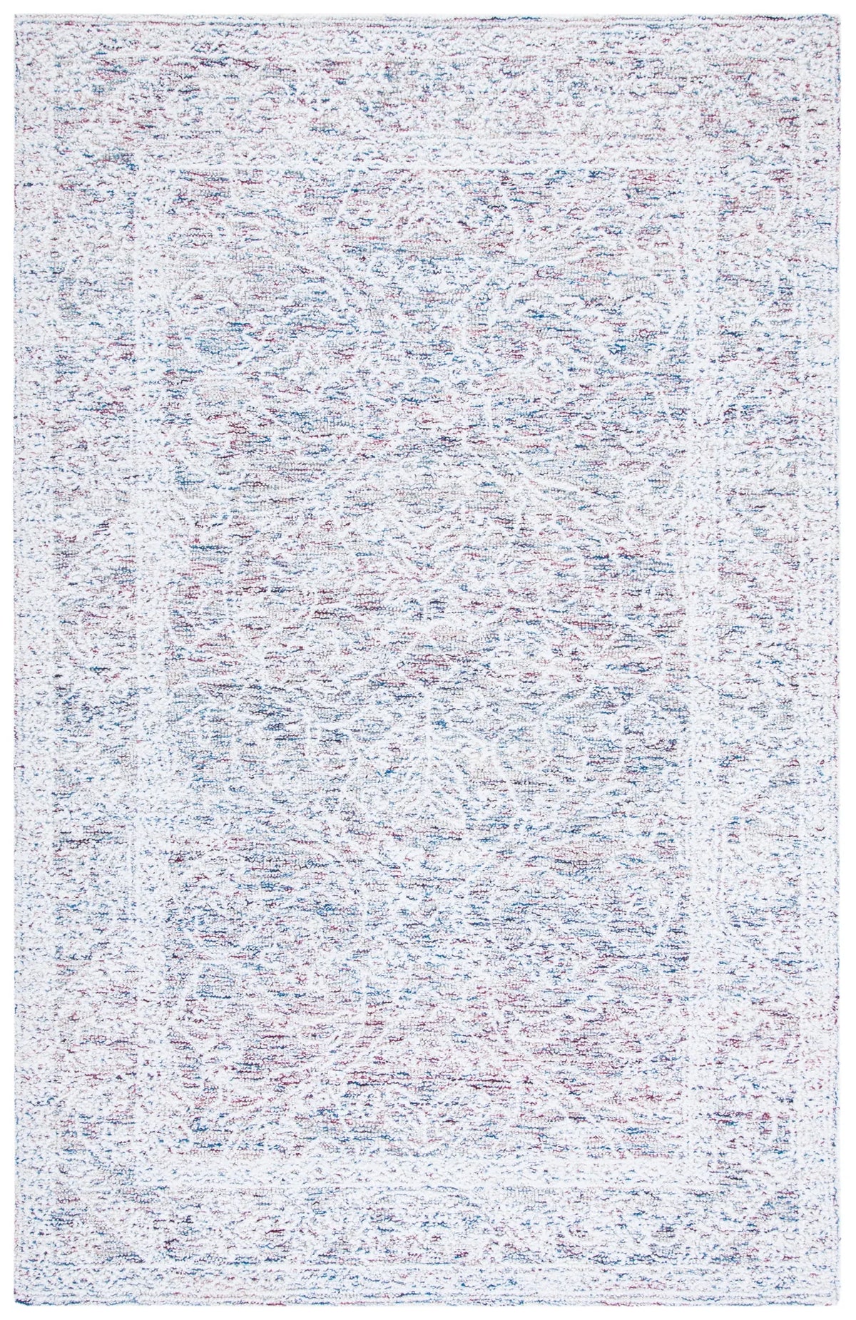 Safavieh Metro 4'-0" x 6'-0" Rug in Ivory / Red