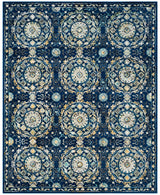 Safavieh Evoke 10'-0" x 14'-0" Rug in Navy / Ivory