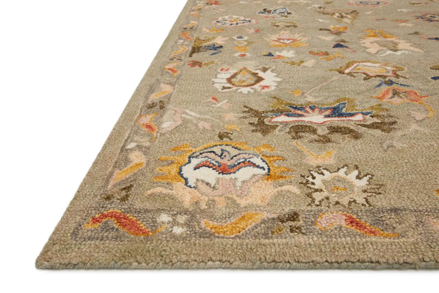 Loloi Padma Pma-02 Grey/Multi Rugs - rug corner