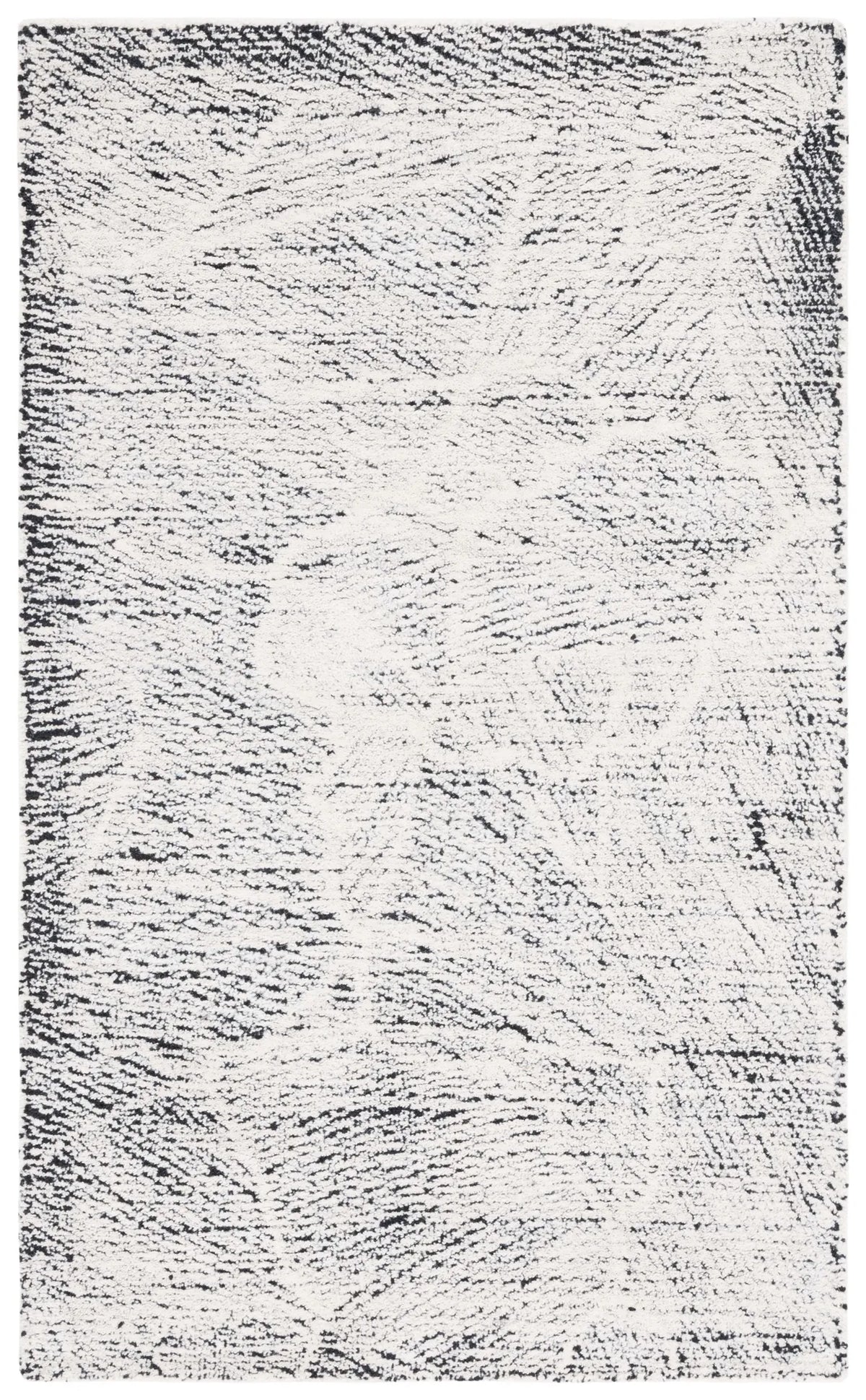Safavieh Metro 3'-0" x 5'-0" Rug in Black / Ivory