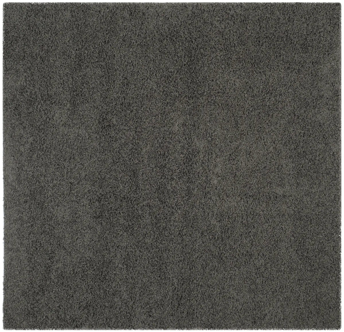 Safavieh Sga-Athens Shag 6'-7" x 6'-7" Rug in Dark Grey