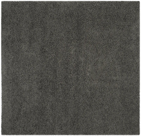 Safavieh Sga-Athens Shag 6'-7" x 6'-7" Rug in Dark Grey