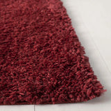 Safavieh August Shag 900 4'-0" x 6'-0" Rug in Burgundy
