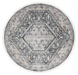 Safavieh Artifact 4'-0" x 4'-0" Rug in Grey / Black
