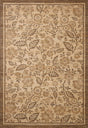 Chris Loves Julia x Loloi Rue RUE-03 Bark / Mocha Rug - main flat