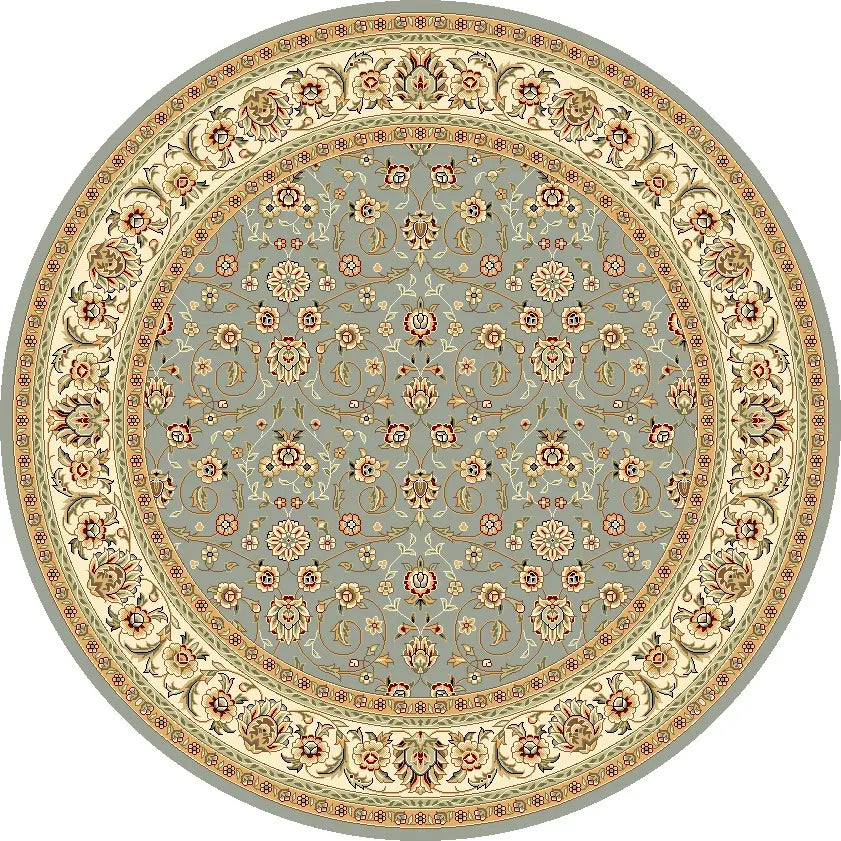 Safavieh Lyndhurst 10'-0" x 10'-0" Rug in Light Blue / Ivory