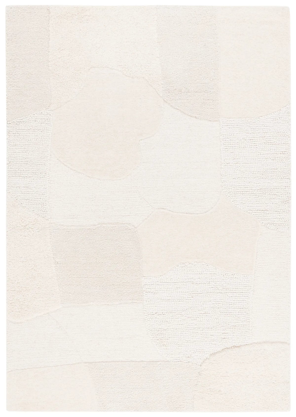Safavieh Manhattan 4'-0" x 6'-0" Rug in Ivory / Beige