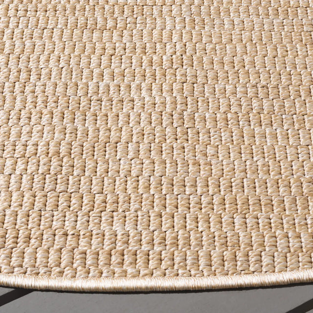 Safavieh Sisal All-Weather 6'-7" x 6'-7" Rug in Natural
