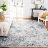 Safavieh Madison 10'-0" x 14'-0" Rug in White / Royal Blue
