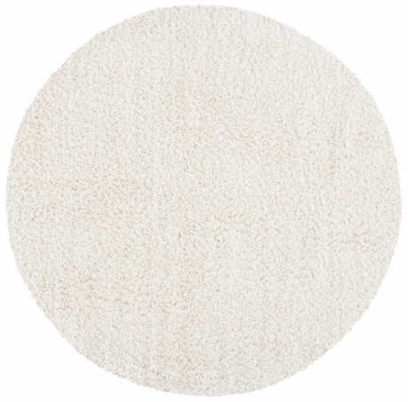 Safavieh Venus Shag 500 5'-3" x 5'-3" Rug in Ivory