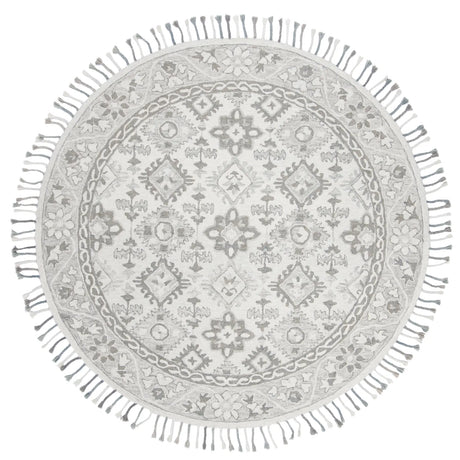 Safavieh Aspen 7'-0" x 7'-0" Rug in Light Grey / Grey