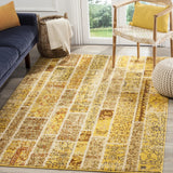 Safavieh Monaco 4'-0" x 5'-7" Rug in Yellow / Multi