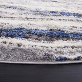 Safavieh Petra 6'-7" x 6'-7" Rug in Light Beige / Blue