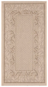 Safavieh Courtyard 2'-0" x 3'-7" Rug in Natural / Brown